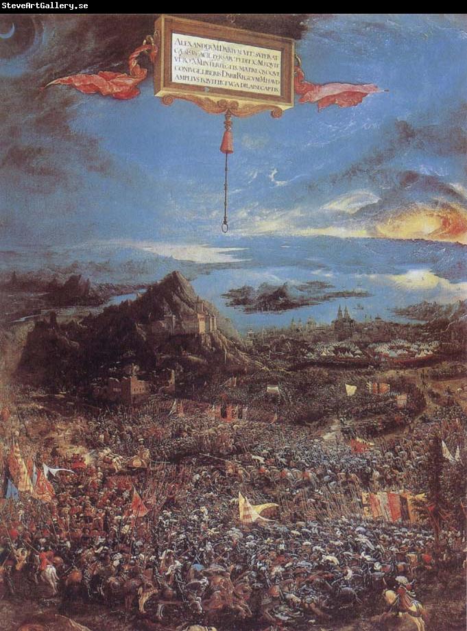Albrecht Altdorfer The Battle at the Issus